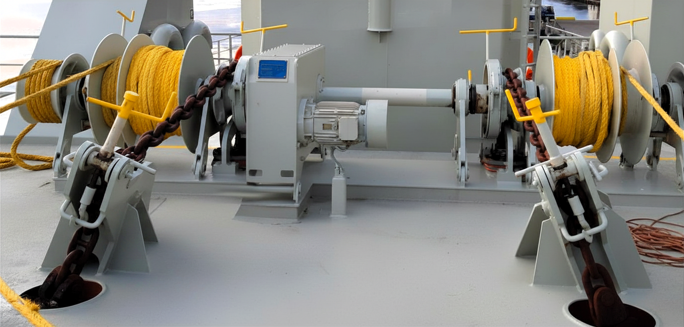 Ankerliermotor maatwerk remmotor by Kolmer elektromotoren 